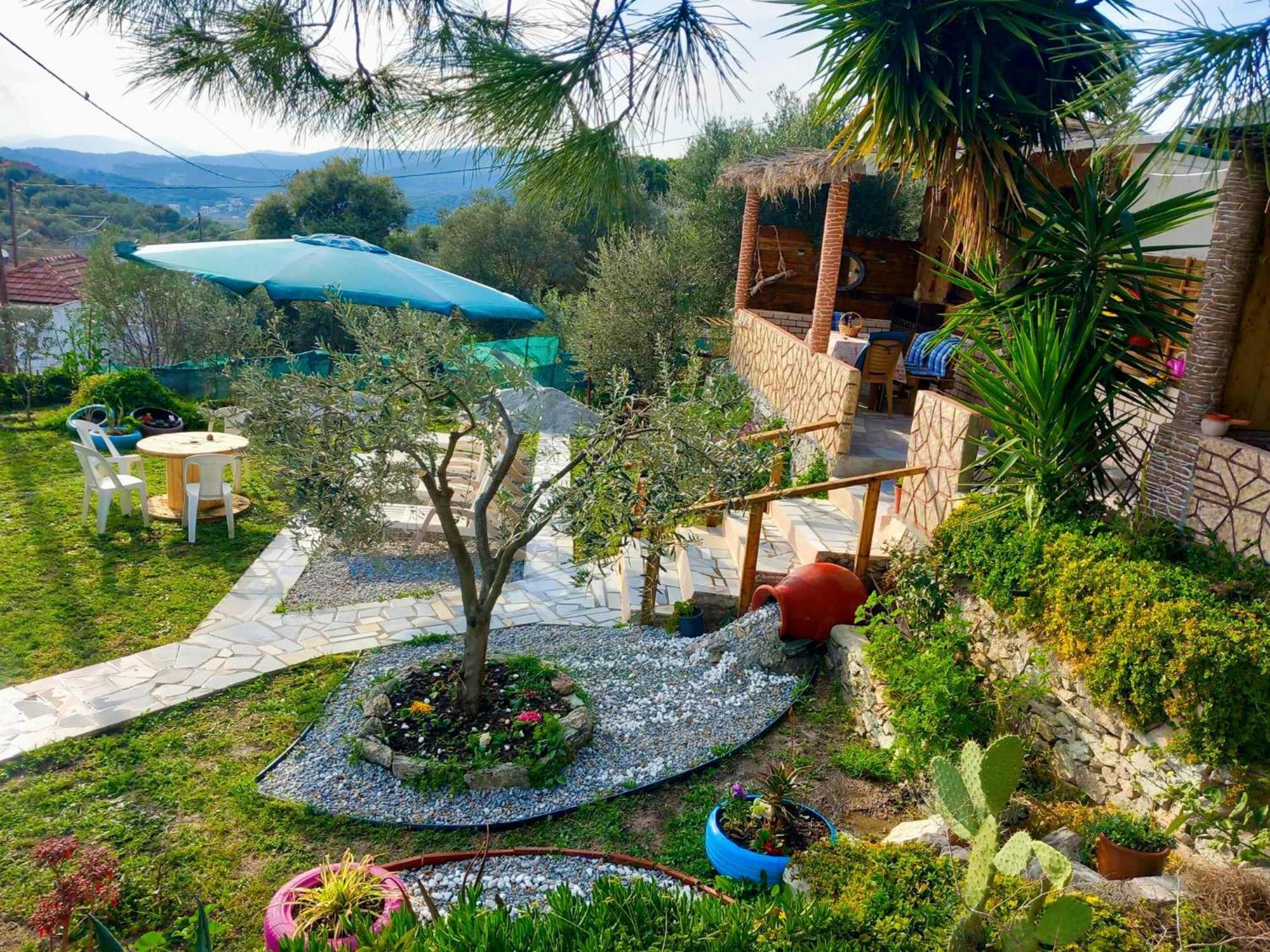 Villa Marathos Hill Volos Exterior foto
